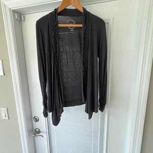 Black Knit Sweater/Jacket